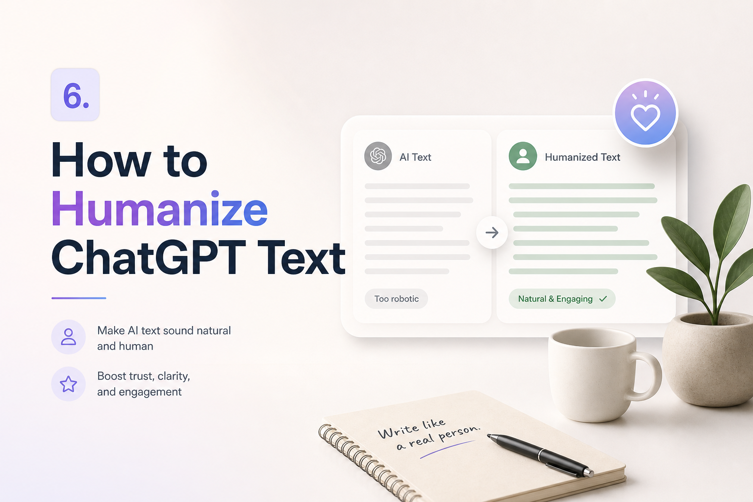 How to Humanize ChatGPT Text