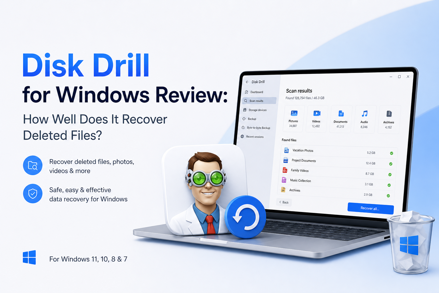 Disk Drill for Windows Review: How Well Does It Recover Deleted Files?