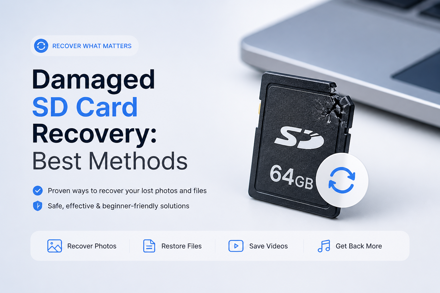 Damaged SD Card Recovery: Best Methods in 2026
