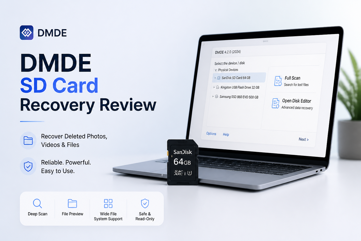 DMDE SD Card Recovery Review 2026